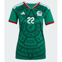 Mexico Hirving Lozano #22 Hjemmebanetrøje Dame VM 2026 Kortærmet